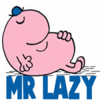 How to Draw Mr. Lazy from Mr. Men