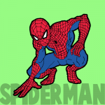 How to Draw Spiderman with Simple Steps Drawing Tutorial