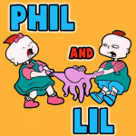 How to Draw Phil and Lil Twins from The Rugrats in Easy Steps
