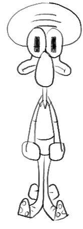 How to Draw Squidward : 14 Steps - Instructables