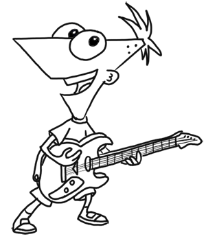 by p to draw agent step step how Ferb Guitar and Playing Phineas to How from Phineas Draw by p to draw agent step step how Ferb Guitar and Playing Phineas to How from Phineas Draw