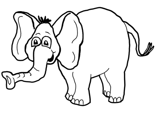 How to Draw an Elephant For Kids - DrawingNow-saigonsouth.com.vn