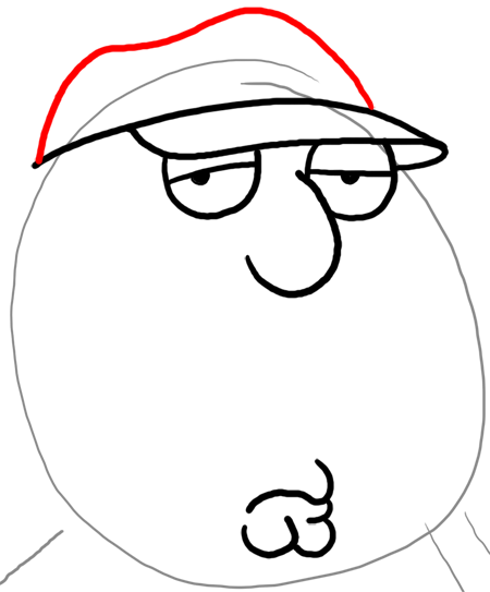 How to Draw Chris Griffin from Family Guy : Step by Step Drawing