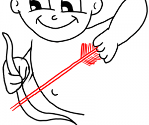 How to Draw Cupid with Step by Step Drawing Tutorial for Valentines Day