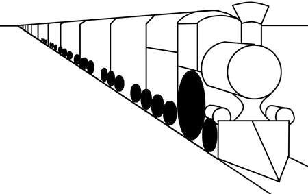 Train Drawing Tutorial - How to draw Train step by step