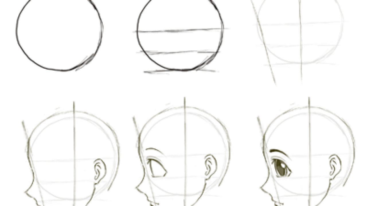 Najwa on Instagram Anime side profile tutorial  some other sketch  tutorialsrefs Hope it helps  Keep practicing Reminder that these  tutorials are in anime style  they may not have realistic