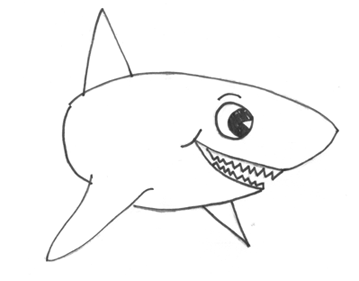 17+ Draw A Cartoon Shark