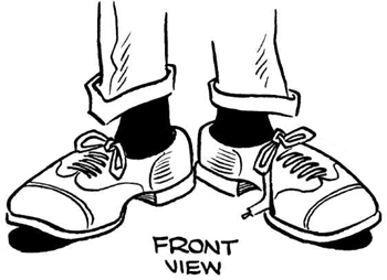 08-shoes-front-view - How to Draw Step by Step Drawing Tutorials