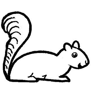 How to Draw Cartoon Squirrels with Simple Step by Step Drawing Lesson - How to Draw Step by Step ...