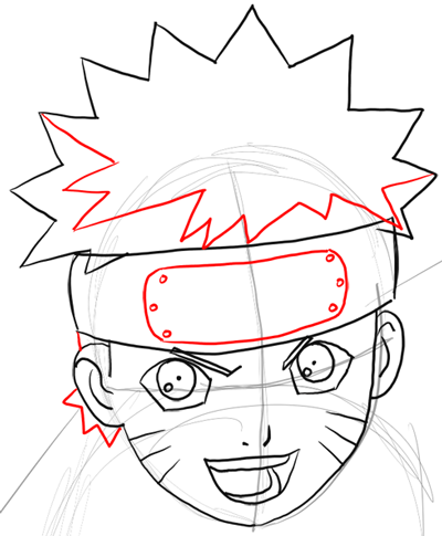 Easy Anime Drawing  How to Draw Naruto (Kid) from Naruto Step-by-Step 