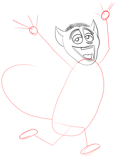 Mascot King Julian, famous lemur from the film Sizes L (175-180CM)