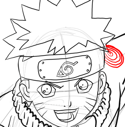 Naruto Drawing Tutorial - How to draw Naruto step by step