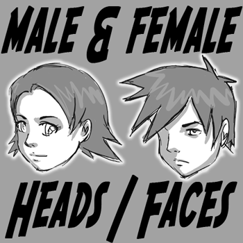 Difference Between Drawing Male and Female Anime / Manga ...