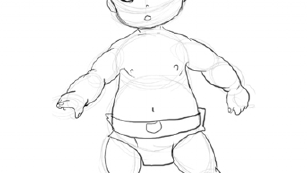 How To Draw A Baby Drawing Babies Step By Step Lesson How To Draw Step By Step Drawing Tutorials