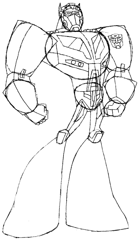 Optimus Prime, Transformers Prime version by me : r/drawing