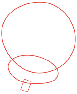 Step 1 : Drawing Tweety Bird with Simple Step by Step Instructions