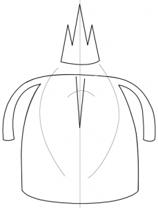 Step 3 Drawing Ice King from Adventure Time Cartoons Tutorial