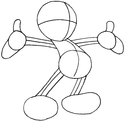 How to Draw Mickey Mouse with Easy Step by Step Drawing Tutorial for