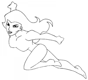 Drawing Wonder Woman