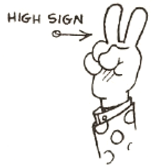 Drawing Comic Hands with Peace High Signs