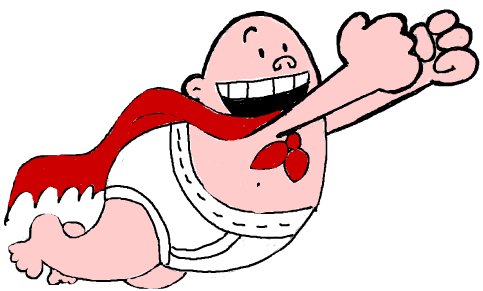 Step 15 : Drawing Captain Underpants Tutorial for Kids