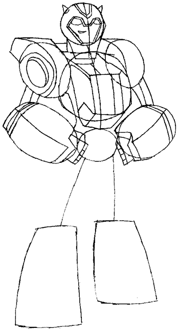 Drawing Bumblebees Transformers Guide