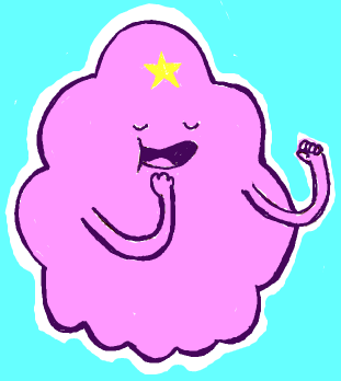 How to Draw Lumpy Space Princess from Adventure Time in Step by Step Drawing Lesson