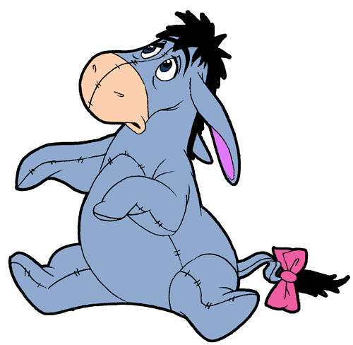 How to Draw Eeyore with Easy Step by Step Drawing Lessons for Kids