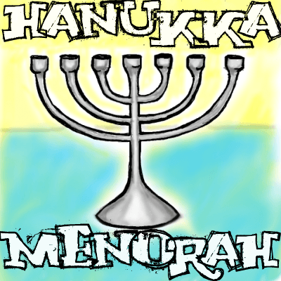 How to Draw Hanukkah Menorahs with Easy Step by Step Tutorial