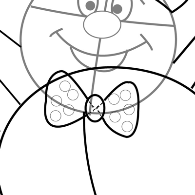 Step 8 : Drawing Frosty the Snowman in Easy Steps for Christmas
