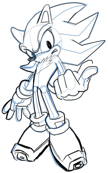 Sonic Drawing GIF - Sonic Drawing Sketch - Discover & Share GIFs
