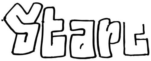 Step 11 : Drawing Graffiti Fonts and Letters Steps Lesson
