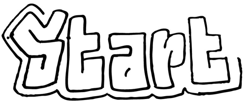 Step 13 : Drawing Graffiti Fonts and Letters Steps Lesson