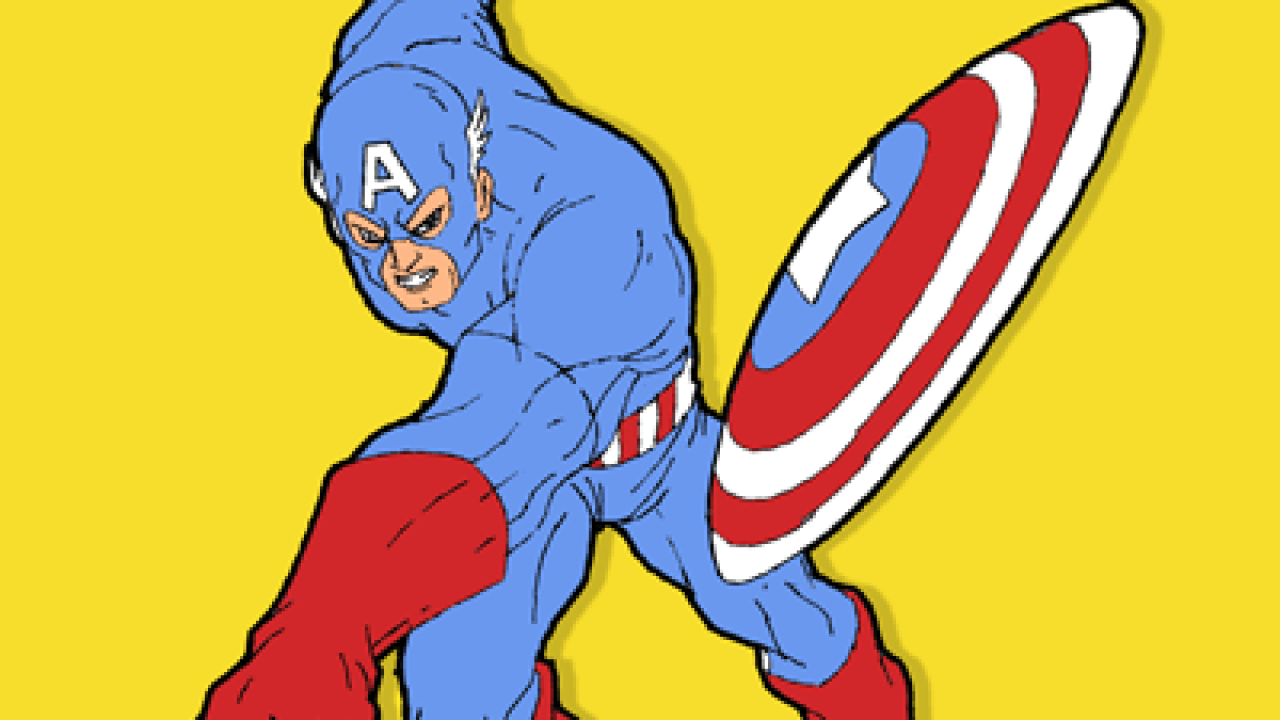 Captain America Line art Drawing Cartoon Sketch draw angle white mammal  png  PNGWing