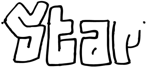 Step 8 : Drawing Graffiti Fonts and Letters Steps Lesson