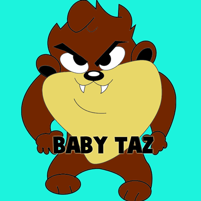 tasmanian devil baby looney tunes