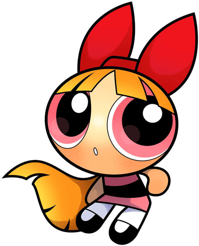 How to Draw Blossom from The Powerpuff Girls with Step by Step Drawing Lesson