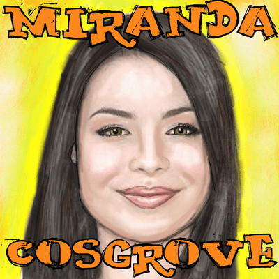 How to Draw iCarly's Miranda Cosgrove ... AKA Carly Shay ... Drawing Tutorial