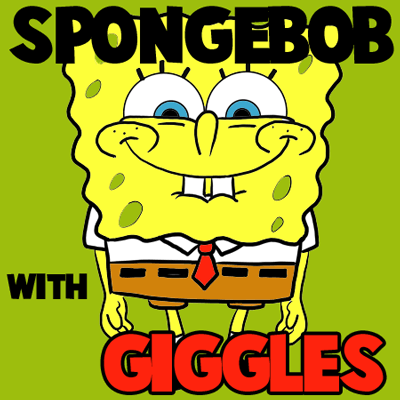 How to Draw Mischievous Spongebob Squarepants with the Giggles Drawing Tutorial