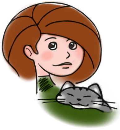 How to Draw Cartoon Girl Holding a Kitty Cat Step by Step Drawing Lesson