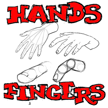 HOW TO DRAW HANDS, DRAWING ANIME HAND EASY