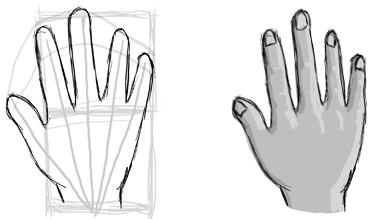 How to Draw Hands and Fingers in Manga Anime Illustration Style