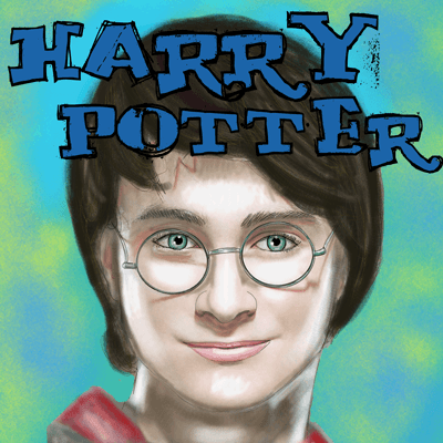 How to Draw Harry Potter Step by Step Drawing Lesson Daniel Radcliffe