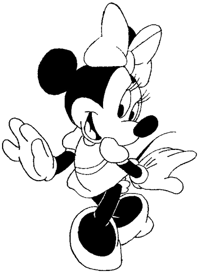 Step 9 Drawing Minnie Mouse in Easy Steps with Instructions Tutorial
