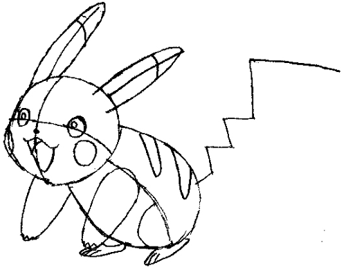 COMO DIBUJAR A PIKACHU - POKEMON GO! / how yo draw pikachu