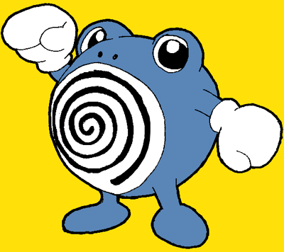 How to Draw Poliwhirl Pokemon Character with Easy Step by Step Drawing Lesson