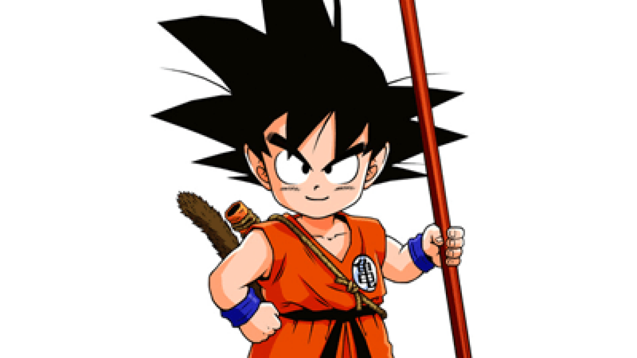 How to draw KID GOKU (Dragon Ball) step by step, EASY 