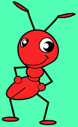 How to Draw Cartoon Ants Step by Step Drawing Tutorial - How to Draw