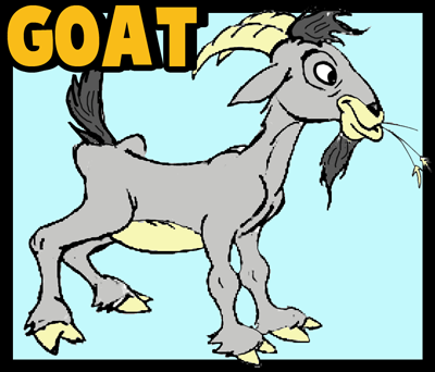 billy goat cartoon