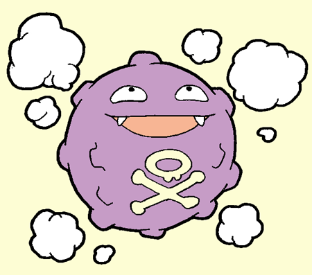 How to Draw Koffing from Pokemon in Easy Step by Step Drawing Lesson
